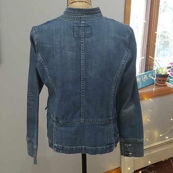 Canyon River Blues Cotton Jean Jacket - Picture 4 of 6